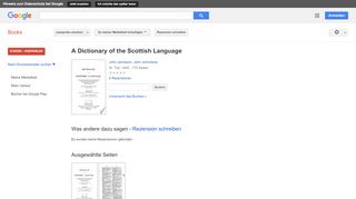 
                            7. A Dictionary of the Scottish Language - Google Books-Ergebnisseite