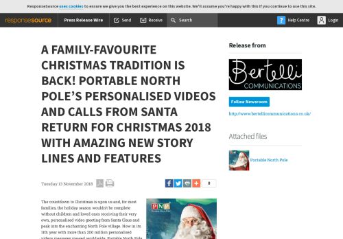 
                            8. a family-favourite christmas tradition is back! portable north pole's ...