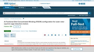 
                            12. A Fractional Slot Concentrated Winding (FSCW) configuration for outer ...