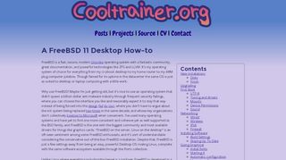 
                            7. A FreeBSD 11 Desktop How-to » Cooltrainer.org