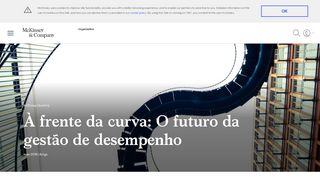 
                            8. À frente da curva: O futuro da gestão de desempenho | McKinsey