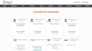 
                            4. A Ganar ::: Consulta los resultados