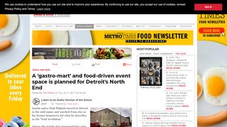
                            8. A 'gastro-mart' and food-driven event space is planned for Detroit's ...