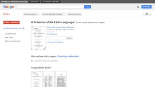 
                            13. A Grammar of the Latin Language: For the Use of Schools and Colleges