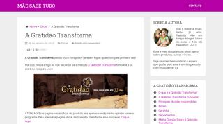 
                            12. A Gratidão Transforma → Funciona Mesmo?【REVELADO】