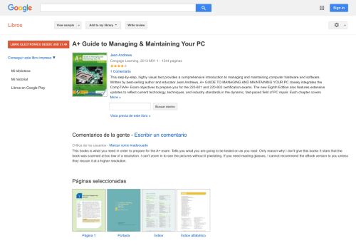 
                            4. A+ Guide to Managing & Maintaining Your PC
