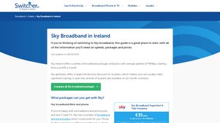 
                            5. A guide to Sky Broadband | Switcher.ie