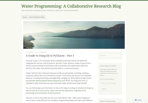 
                            5. A Guide to Using Git in PyCharm – Part 1 – Water Programming: A ...