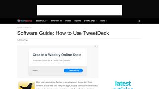 
                            9. A Guide to Using Twitter and Facebook with TweetDeck - TechNorms
