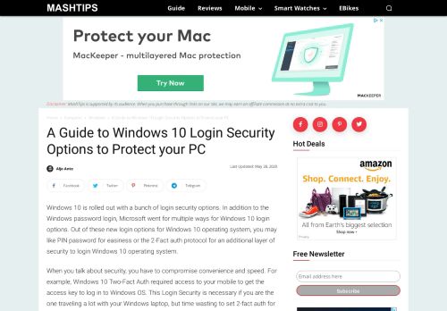 
                            7. A Guide to Windows 10 Login Security Options to Protect your PC ...