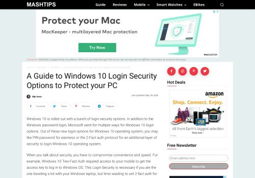 
                            3. A Guide to Windows 10 Login Security Options to Protect ...