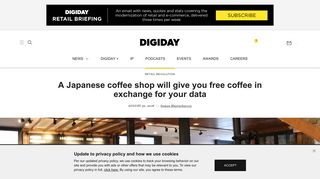 
                            8. A Japanese coffee shop will give you free coffee in exchange for your ...