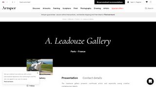 
                            4. A. Leadouze Gallery | Buy Original Art Online | Artsper