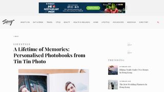 
                            2. A Lifetime of Memories: Personalised Photobooks ... - Sassy Hong Kong