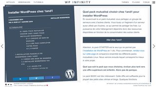 
                            7. À lire pour installez WordPress chez 1and1 facilement ! - WP-Infinity.com