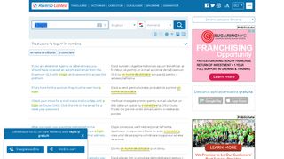 
                            4. a login - Traducere în română - exemple în engleză | Reverso Context