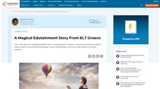 
                            11. A Magical Edutainment Story From ELT Greece - eLearning Industry