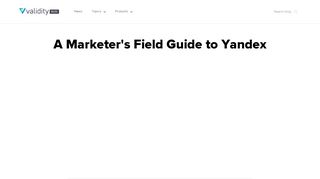 
                            13. A Marketer's Field Guide to Yandex | Return Path