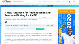 
                            5. A New Approach for Authentication and Resource Binding for XMPP ...