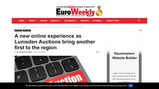 
                            13. A new online experience as Lumsden Auctions bring another first to ...