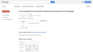 
                            8. A new progressive and practical method of learning the French language