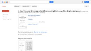 
                            12. A New Universal Etymological and Pronouncing Dictionary of the ...