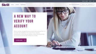 
                            2. A new way to verify your Account | Skrill