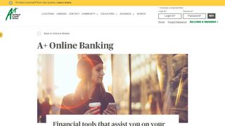 
                            8. A+ Online Banking - Bill Pay - A+ Federal Credit Union