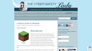 
                            13. A Parent's Guide To Minecraft | The Cyber Safety Lady