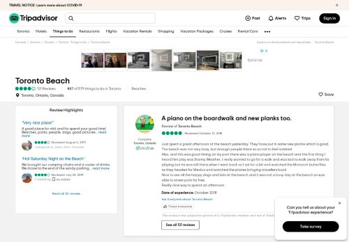 
                            4. A piano on the boardwalk and new planks too. - Review of Toronto ...
