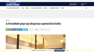 
                            13. A PornHub pop-up shop has opened in SoHo - New York Business ...