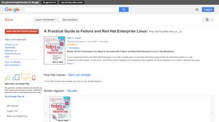 
                            12. A Practical Guide to Fedora and Red Hat Enterprise Linux: Prac Gd ... - Resultat for Google Books