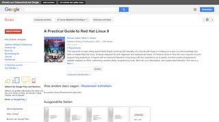 
                            12. A Practical Guide to Red Hat Linux 8 - Google Books-Ergebnisseite