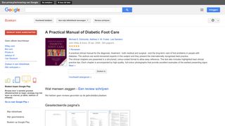 
                            5. A Practical Manual of Diabetic Foot Care