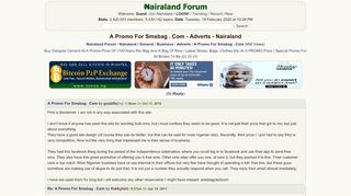 
                            12. A Promo For Smsbag . Com - Adverts - Nigeria - Nairaland Forum