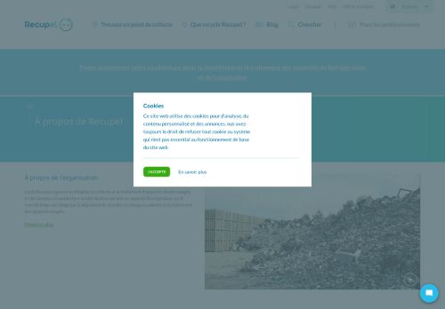 
                            9. À propos de Recupel - Recupel