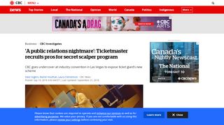 
                            11. 'A public relations nightmare': Ticketmaster recruits pros for secret ...