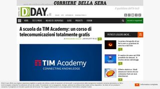 
                            8. A scuola da TIM Academy: un corso di telecomunicazioni totalmente ...