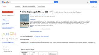 
                            13. A Shi'ite Pilgrimage to Mecca, 1885-1886: The Safarnâmeh of Mirzâ Mo ...