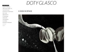 
                            3. A SIGN IN SPACE - DOTY GLASCO