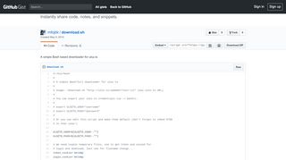 
                            7. A simple Bash based downloader for uloz.to · GitHub