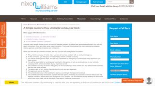 
                            8. A Simple Guide to How Umbrella Companies Work | Nixon Williams ...