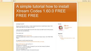 
                            12. A simple tutorial how to install Xtream Codes 1.60.0 FREE FREE FREE