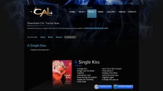 
                            13. A Single Kiss - Cal Music