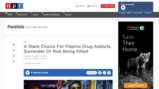 
                            10. A Stark Choice For Filipino Drug Addicts: Surrender Or Risk Being ...