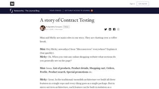 
                            11. A story of Contract Testing – Noteworthy - The Journal Blog