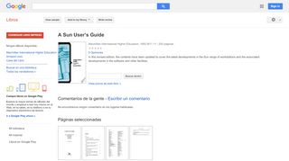 
                            3. A Sun User’s Guide - Resultado de Google Books