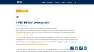 
                            9. A Tasty Easter at Goodgame Café | Goodgame Studios