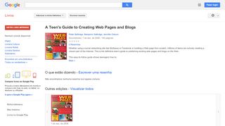 
                            7. A Teen's Guide to Creating Web Pages and Blogs