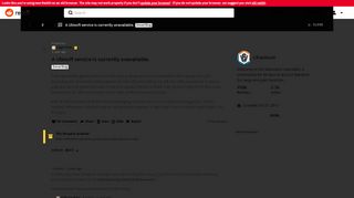 
                            8. A Ubisoft service is currently unavailable. : Rainbow6 - Reddit